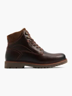 Herren AM SHOE Leder Schnürboots