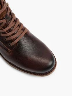 Herren AM SHOE Leder Schnürboots
