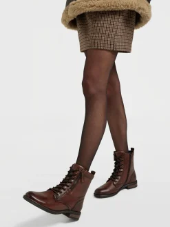 Damen 5th Avenue Leder Schnürboots