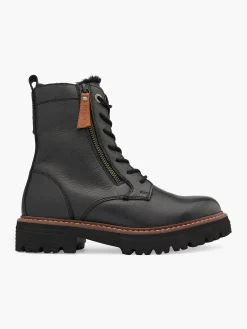 Damen Bench Leder Schnürboots