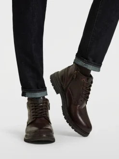 Herren Camel Active Leder Schnürboots