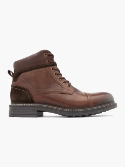 Herren AM SHOE Leder Schnürboots