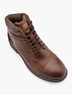 Herren AM SHOE Leder Schnürboots