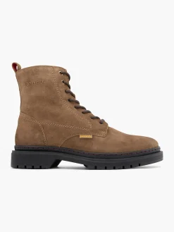Herren Bench Leder Schnürboots