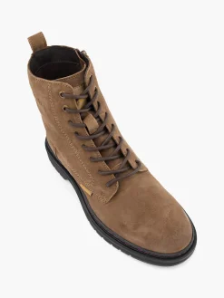 Herren Bench Leder Schnürboots