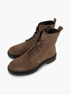 Herren Bench Leder Schnürboots
