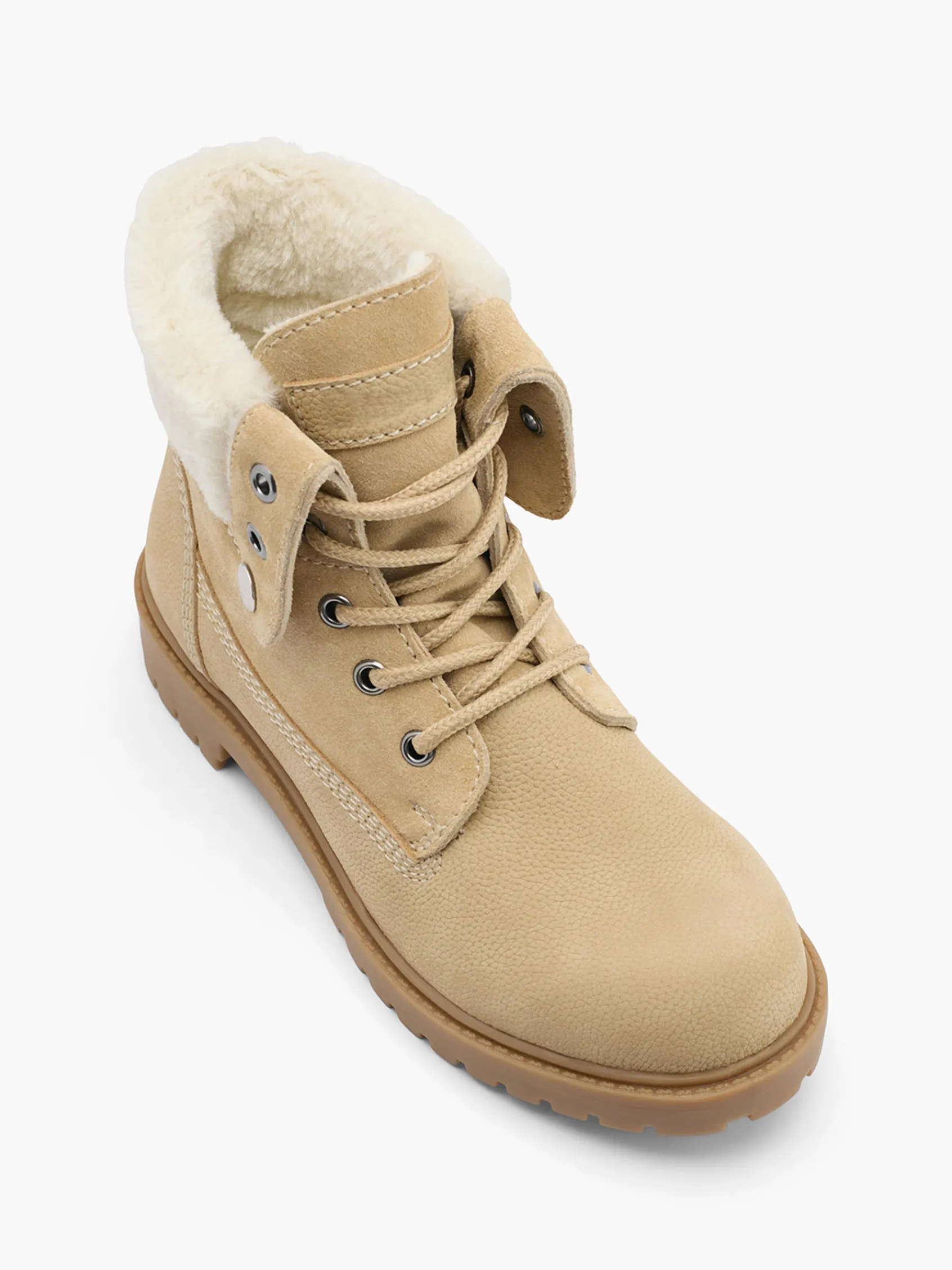 Damen Landrover Leder Schnürboots