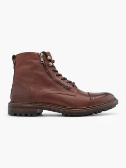 Herren AM SHOE Leder Schnürboots