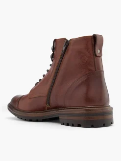 Herren AM SHOE Leder Schnürboots