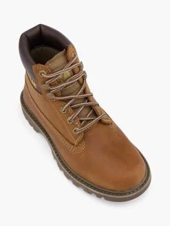 Herren Caterpillar Leder Schnürboots