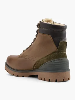 Herren CAFE MODA Leder Schnürboots