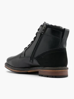 Herren CAFE MODA Leder Schnürboots