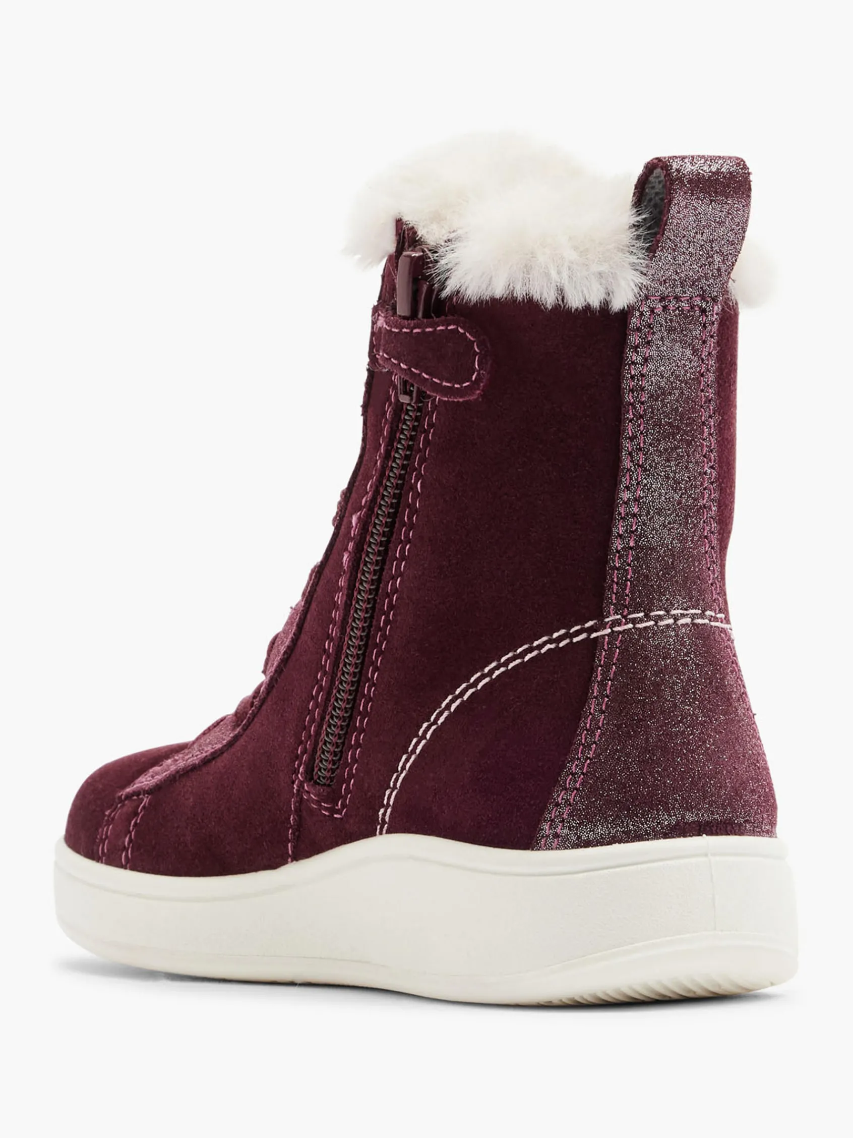 Kinder elefanten Leder Schnürboots PERRY, Weite M