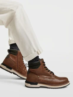 Herren Camel Active Leder Schnürer