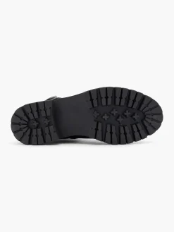 Damen 5th Avenue Leder Schnürstiefel