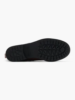 Damen 5th Avenue Leder Schnürstiefelette