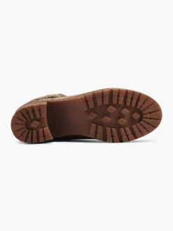 Damen 5th Avenue Leder Schnürstiefelette