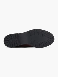 Damen 5th Avenue Leder Schnürstiefelette
