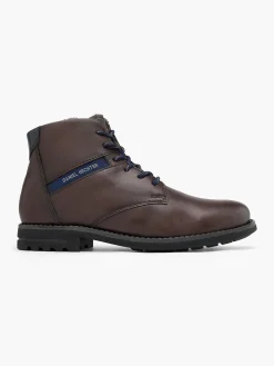 Herren DANIEL HECHTER Leder Schnürstiefelette