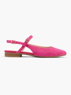 Damen 5th Avenue Leder Slingballerina
