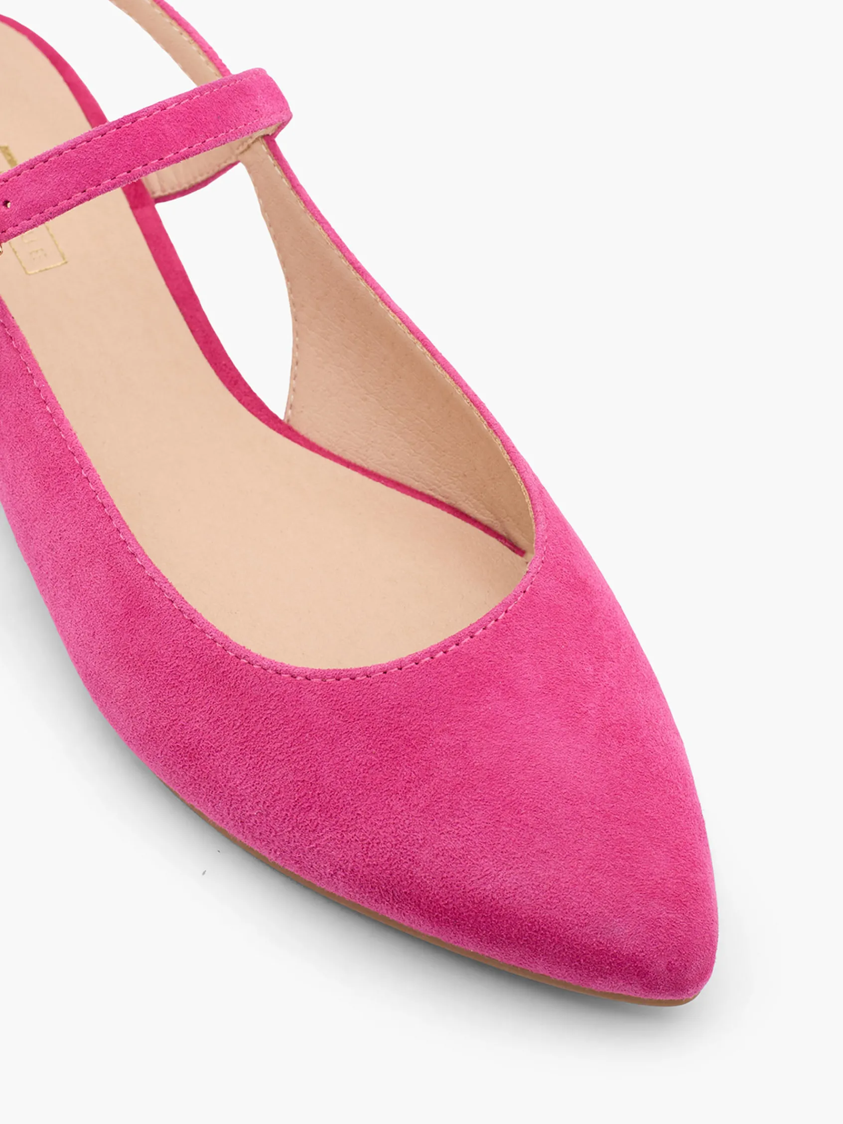 Damen 5th Avenue Leder Slingballerina
