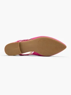 Damen 5th Avenue Leder Slingballerina