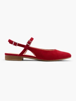 Damen 5th Avenue Leder Slingballerina