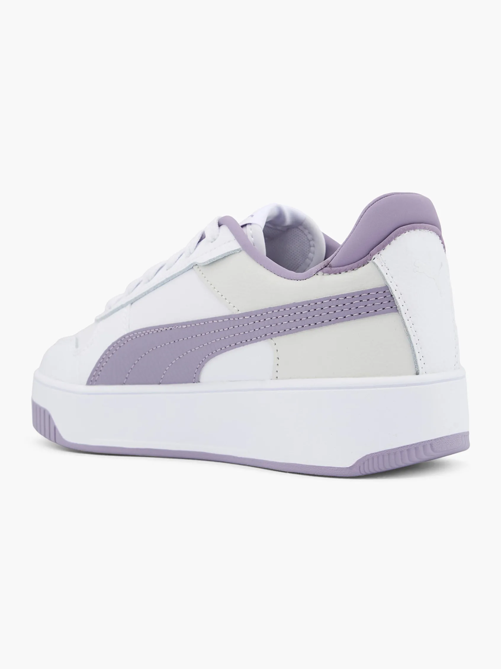 Kinder PUMA Leder Sneaker Carina Street Jr