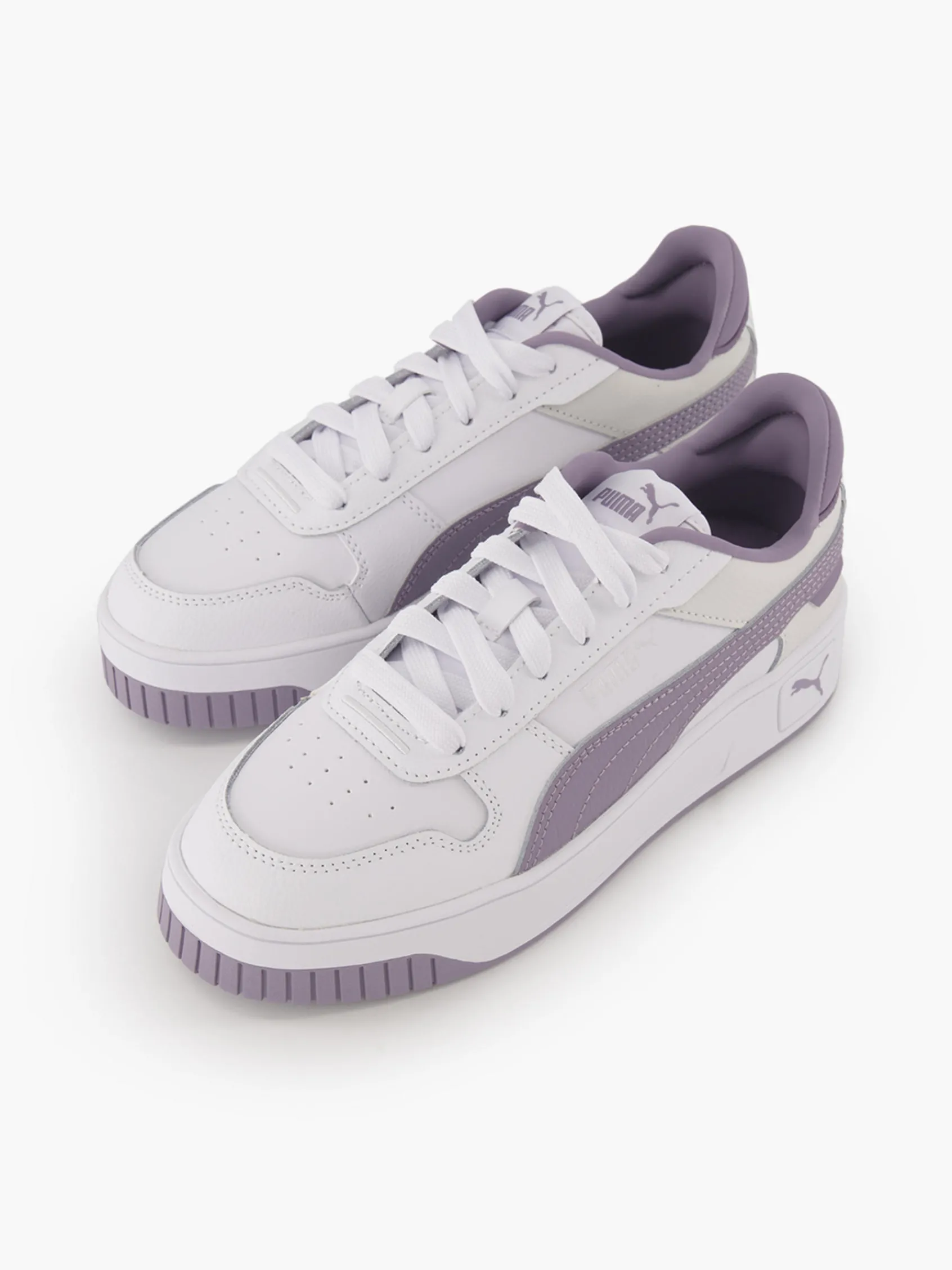 Kinder PUMA Leder Sneaker Carina Street Jr