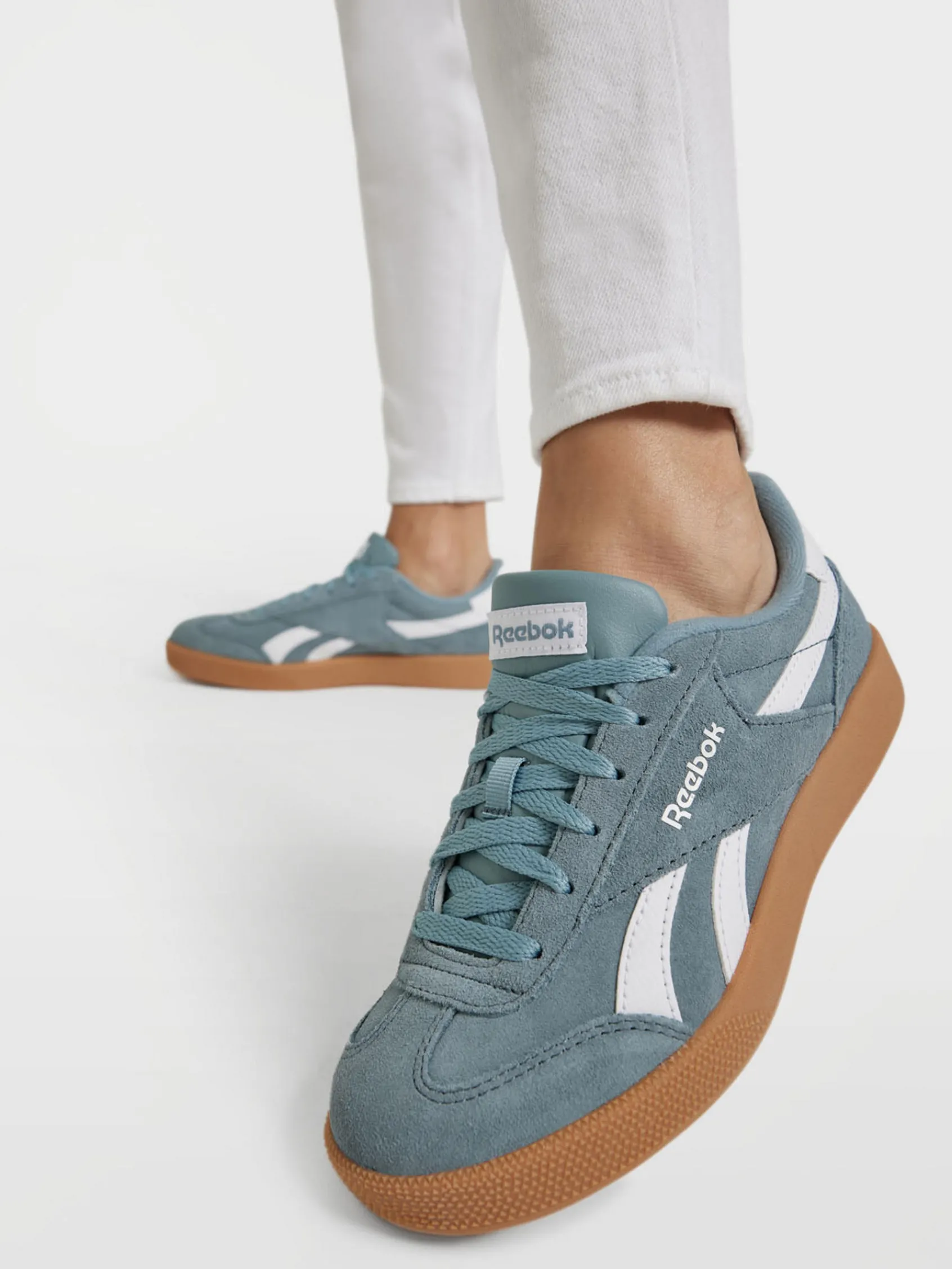 Damen Reebok Leder Sneaker SMASH EDGE