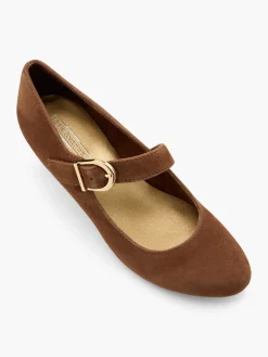 Damen 5th Avenue Leder Spangenpumps