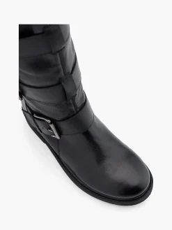 Damen Catwalk Leder Stiefel