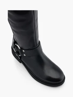 Damen Catwalk Leder Stiefel