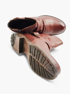 Damen 5th Avenue Leder Stiefelette
