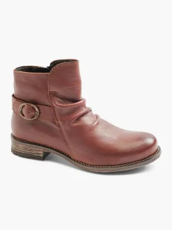 Damen 5th Avenue Leder Stiefelette