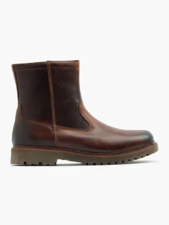 Herren AM SHOE Leder Stiefelette