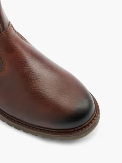 Herren AM SHOE Leder Stiefelette