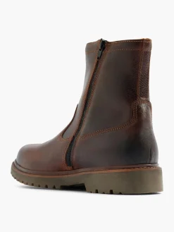 Herren AM SHOE Leder Stiefelette