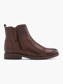 Damen 5th Avenue Leder Stiefelette