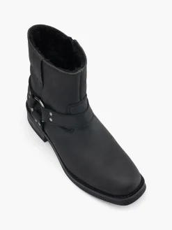 Herren AM SHOE Leder Stiefelette