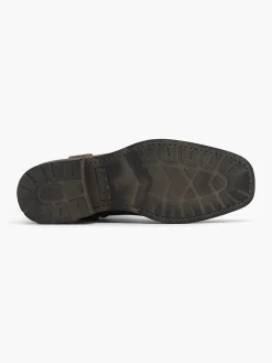 Herren AM SHOE Leder Stiefelette