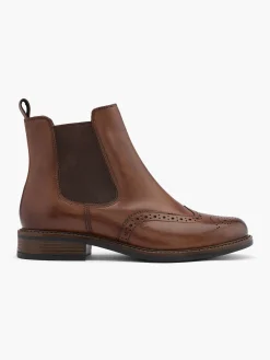 Damen 5th Avenue Leder Stiefelette