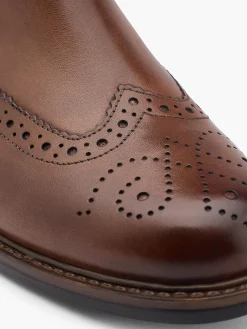 Damen 5th Avenue Leder Stiefelette