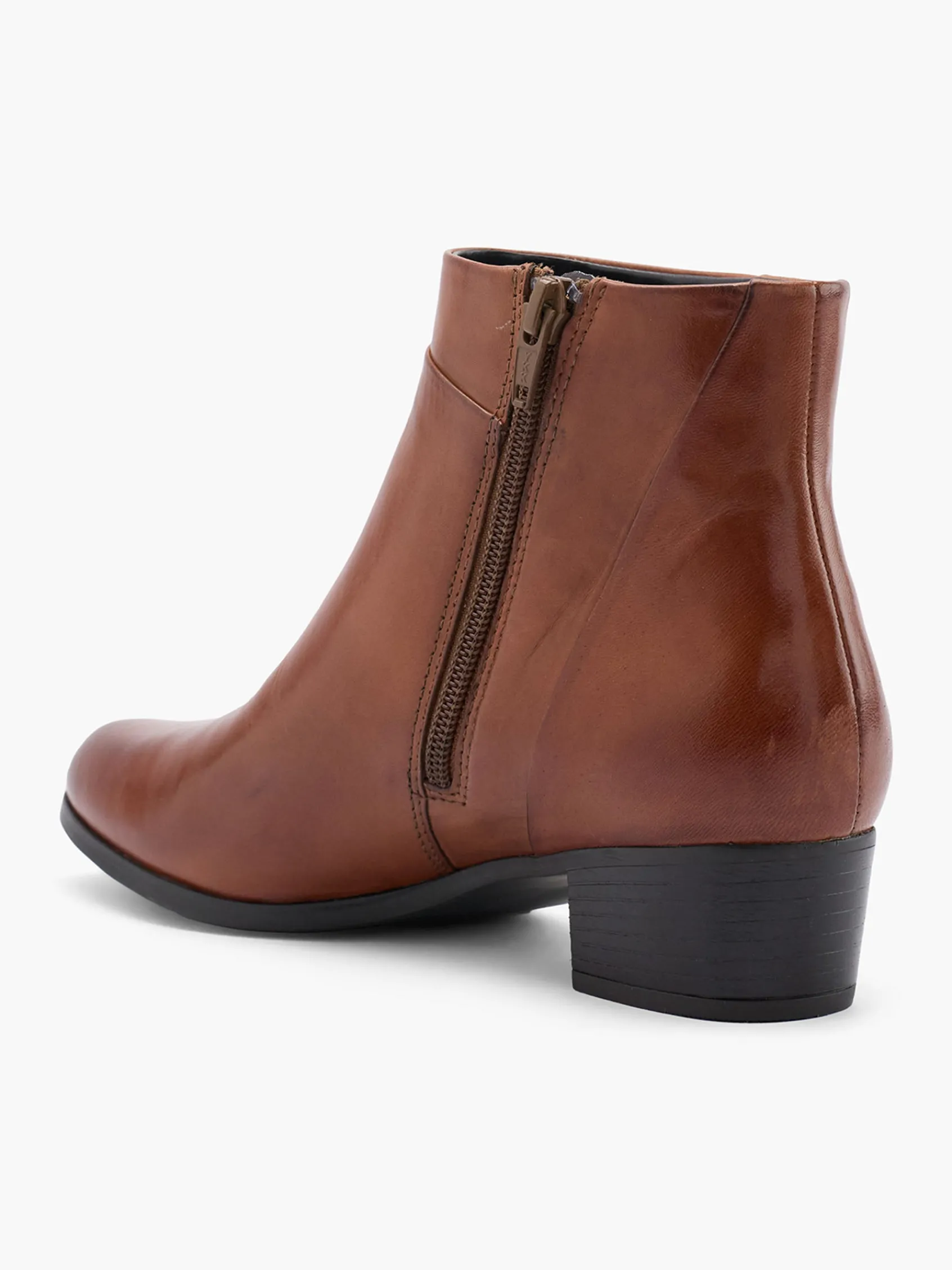 Damen 5th Avenue Leder Stiefelette