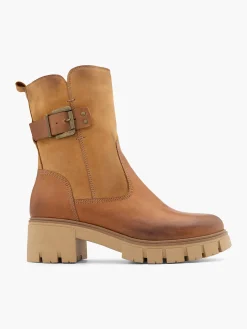 Damen 5th Avenue Leder Stiefelette