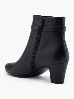 Damen Leder Stiefelette