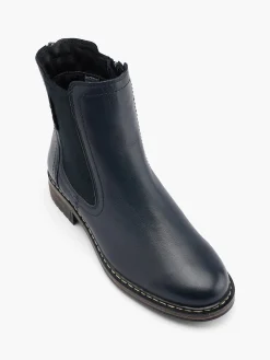 Damen Leder Stiefelette