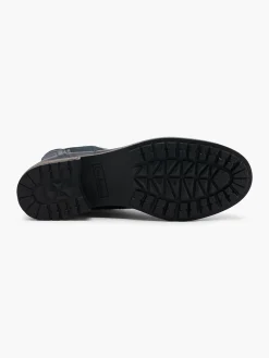 Damen Leder Stiefelette