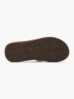 Herren Quiksilver Leder Zehentrenner
