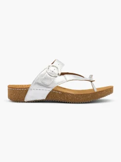 Damen 5th Avenue Leder Zehentrenner